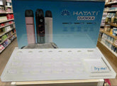 Display stand with Hayati Quokka products in a store setting